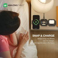 AMAZINGTHING Explorer Pro 3-IN-1 PD15W MagSafe Wireless Charger