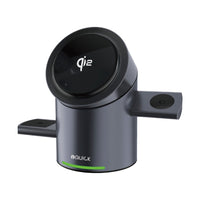 iQuick Qi2 3 in 1 Foldable MagSafe Wireless Charger Stand