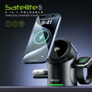 iQuick Qi2 3 in 1 Foldable MagSafe Wireless Charger Stand