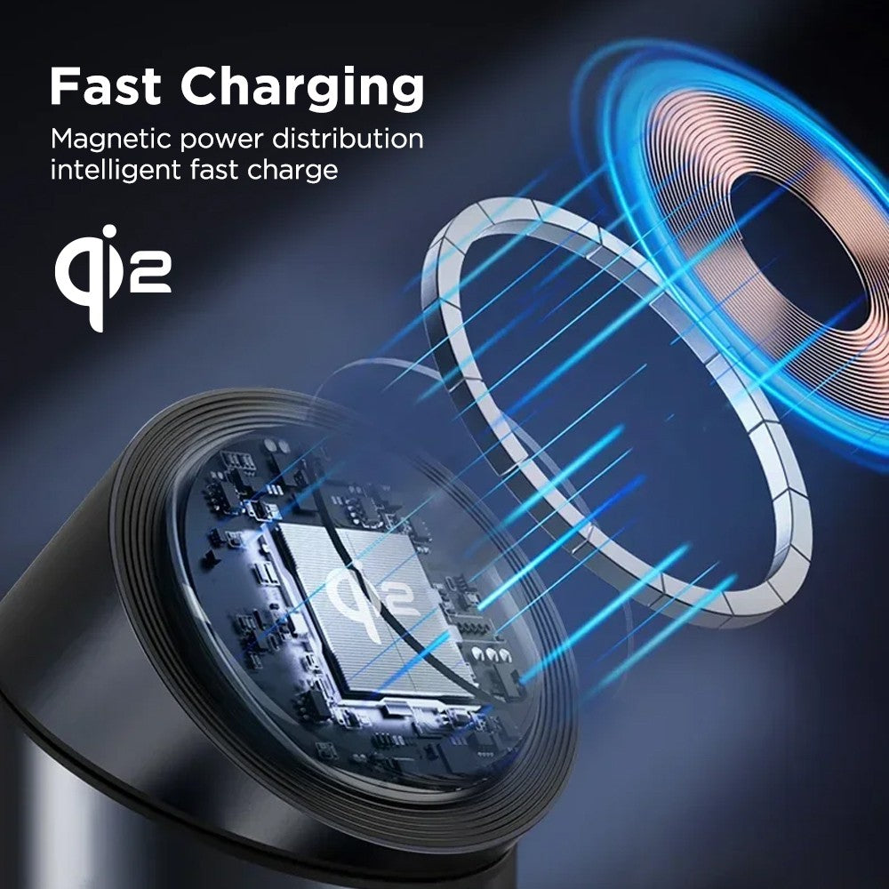 iQuick Qi2 3 in 1 Foldable MagSafe Wireless Charger Stand