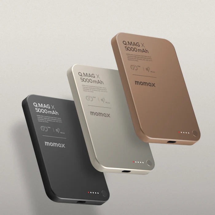 Momax Q.Mag X MagSafe Wireless Power Bank 5000mAh