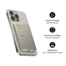 Momax Q.Mag X MagSafe Wireless Power Bank 5000mAh -Titanium