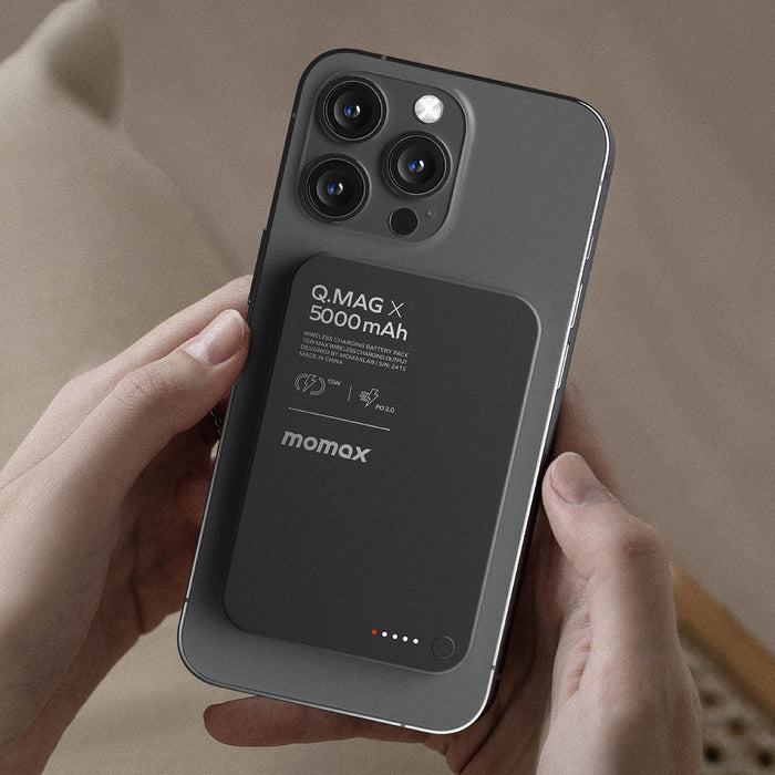 Momax Q.Mag X MagSafe Wireless Power Bank 5000mAh