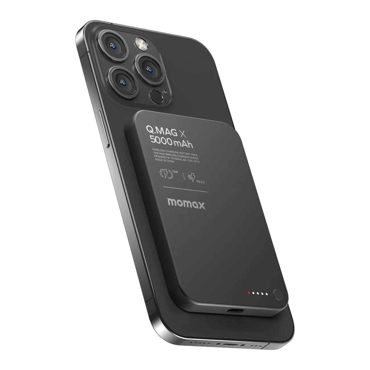 Momax Q.Mag X MagSafe Wireless Power Bank 5000mAh