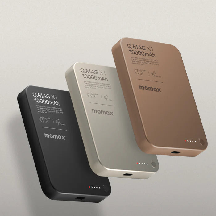 Momax Q.Mag X1 MagSafe Wireless Power Bank 10,000mAh