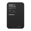 Momax Q.Mag X1 MagSafe Wireless Power Bank 10,000mAh -Black