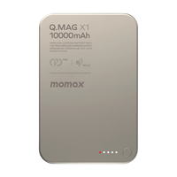 Momax Q.Mag X1 MagSafe Wireless Power Bank 10,000mAh -Titanium
