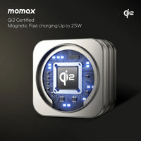 Momax Q2.Mag 3-in-1 Foldable Qi2 15W Magnetic Wireless Charging Stand