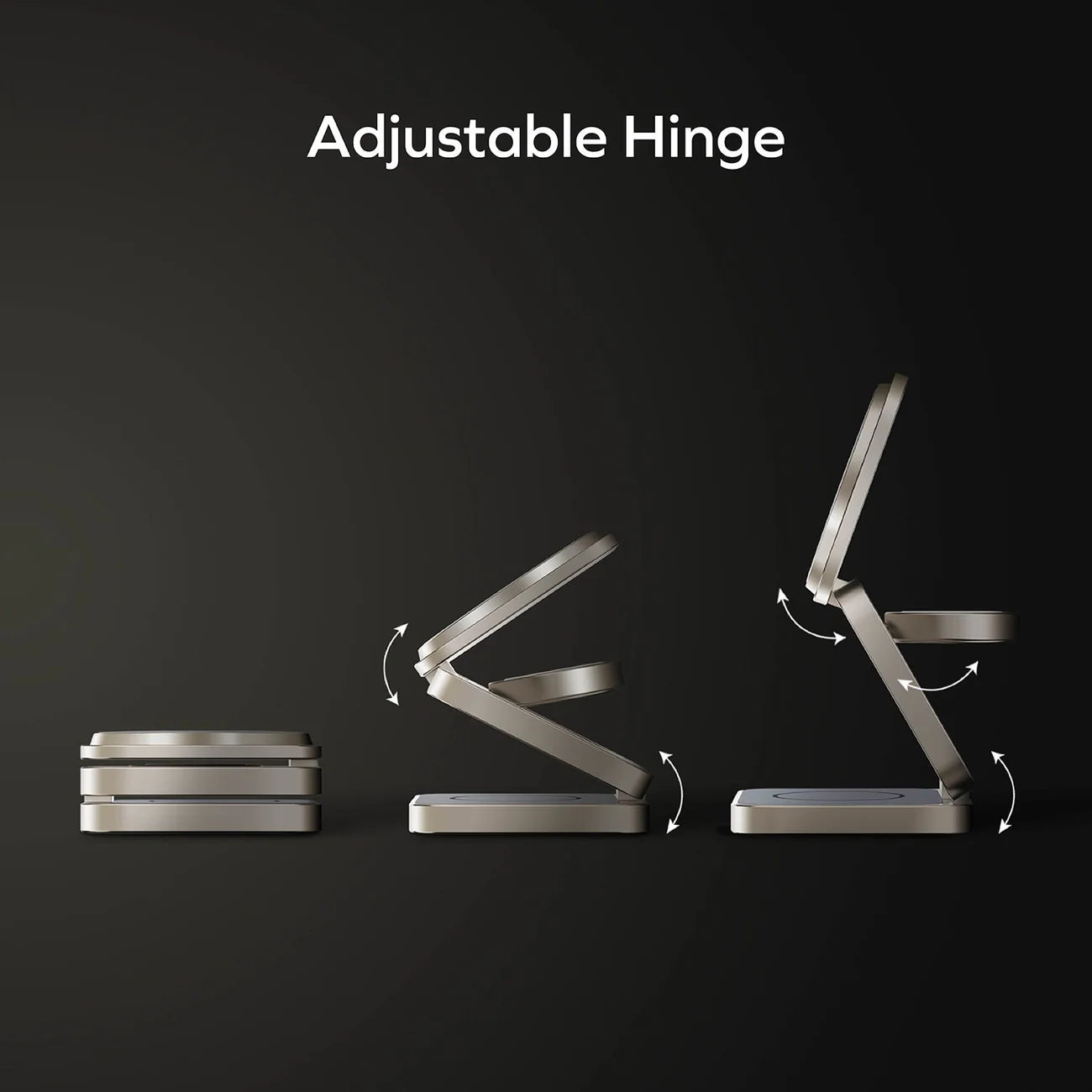 Momax Q2.Mag 3-in-1 Foldable Qi2 15W Magnetic Wireless Charging Stand