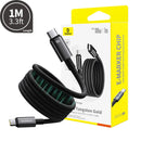 Baseus USB-C to USB-C 100W Magnetic Charging Cable -Black