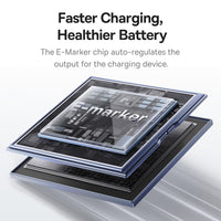 Baseus USB-C to USB-C 100W Magnetic Charging Cable -Black