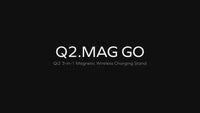 Q2.Mag 3-in-1 Foldable Qi2 15W Magnetic Wireless Charging Stand